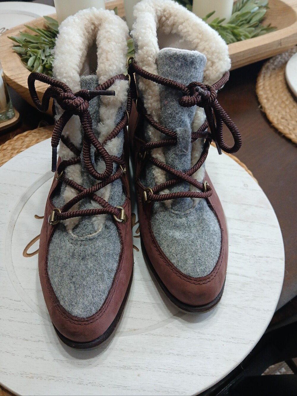 Sorel Sneakchic Alpine Boot Wool Blend Outdoors Gorpcore Boho Granola Hiking